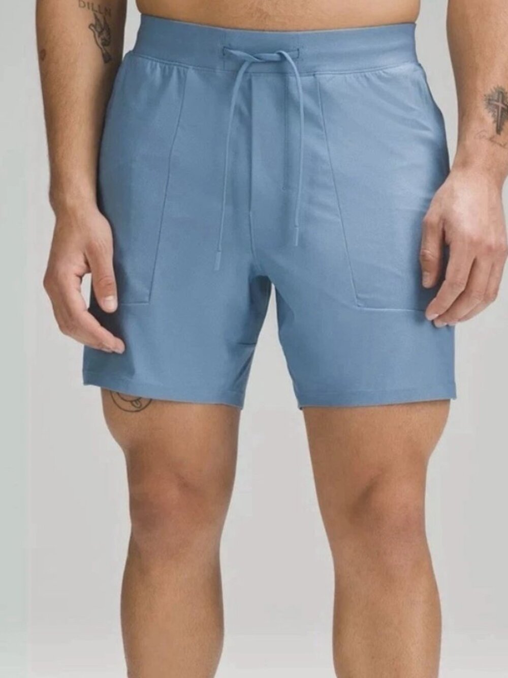 LULULEMON License To Train Linerless Shorts 7" Pique size S NWT